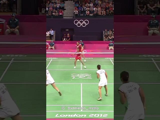 Jwala Gutta & Ashwini Ponnappa | London Olympics 2012 | Badminton Rally