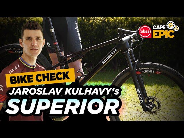 Jaroslav Kulhavy's Superior XF 9.9 Team l 2024 Absa Cape Epic