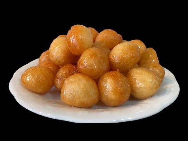 Турецкая сладость Локма. Простой и очень вкусный десерт к чаю.