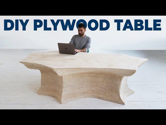 DIY Plywood Table | Built for Andrew Schulz