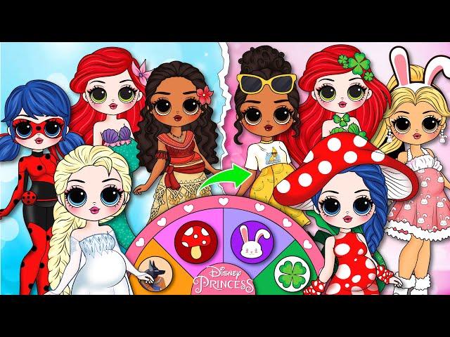 Paper Story | How To Make Princess Disney Fashion Growing Up Full in Real Life | Fashion Paper Story