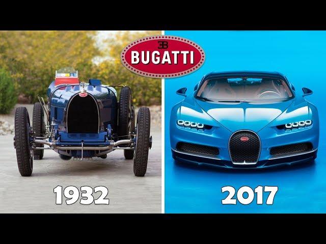 Bugatti Evolution: 1932 - 2017