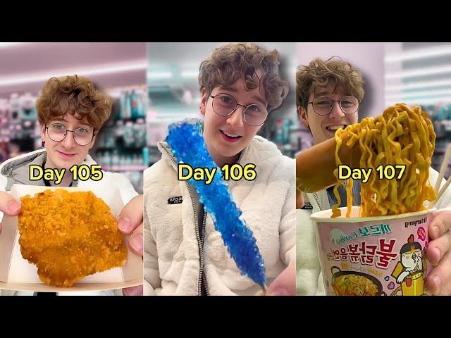 Day 101 - 110 of ONLY Eating Food From a Korean Convenience Store!