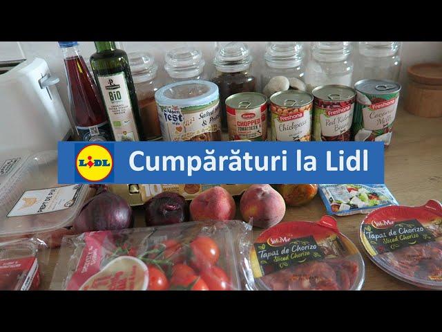 Cumparaturi la Lidl/ 160 de lei