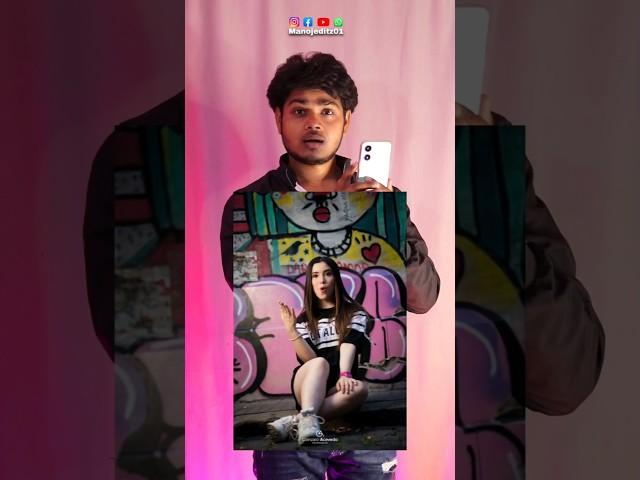 Graffiti Wall Art  Creative Photo Editing Tutorial / #picsart #photography #shortvideo