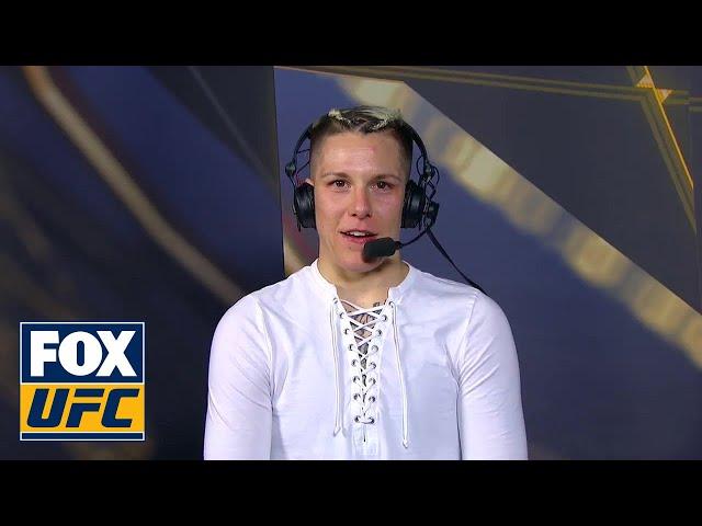 TUF winner Macy Chiasson speaks after victory | INTERVIEW | TUF FINALE