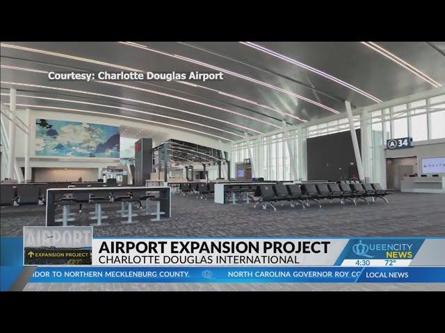 Concourse A expansion debuts at CLT airport