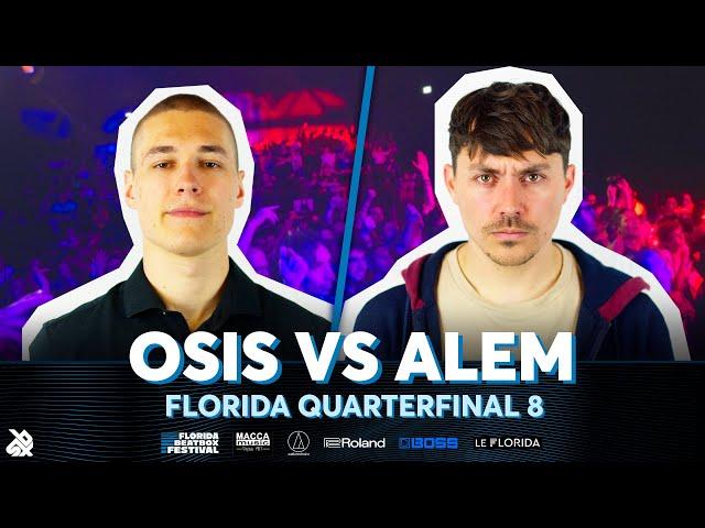 Osis  vs Alem  | Florida Beatbox Battle 2024 | Quarterfinal 8