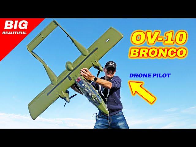 I'm in Love! OV-10 Bronco is a beautiful RC Plane - Flight