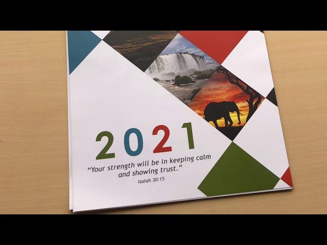 Ministry Ideaz 2021 Wall Calendars Jehovah's Witnesses in 12 different countries