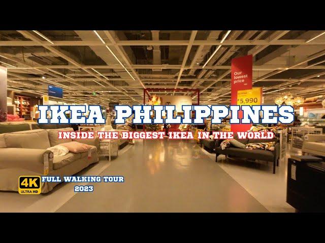 IKEA PHILIPPINES: BIGGEST IKEA IN THE WORLD || FULL WALKING TOUR (4K).