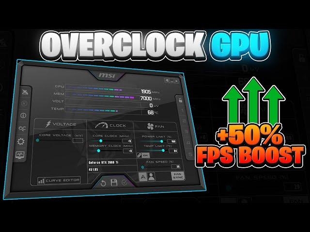 Msi Afterburner: How To Overclock Your GPU in 2023!  (Step By Step Guide)