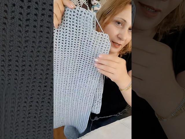 Selam️tığ işi kürk yelek detaylar kanalımda #diy  #handmade  #crochet  #örgü  #keşfet