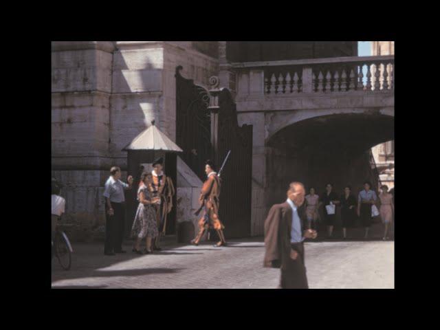 Rome 1953 archive footage