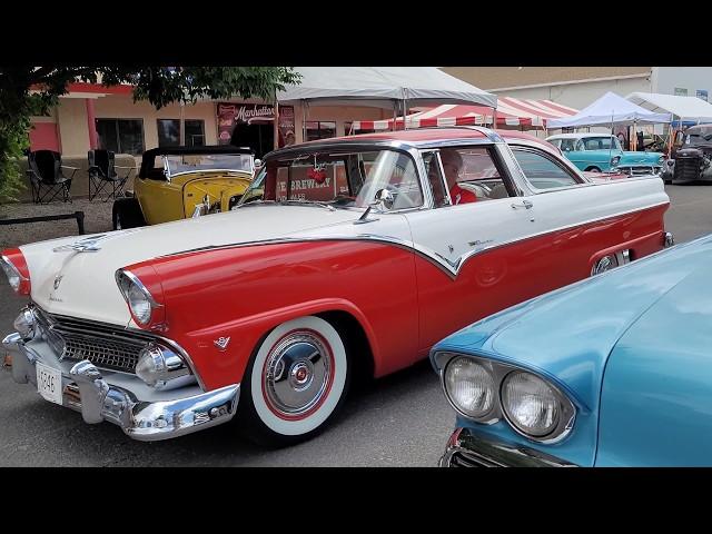 classic car show culture in the United States nationwide classic cars hot rods old cars 4K UHD vlog