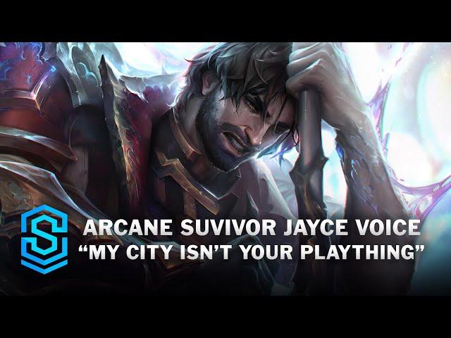 Arcane Survivor Jayce Full Voice - Special Interactions - English