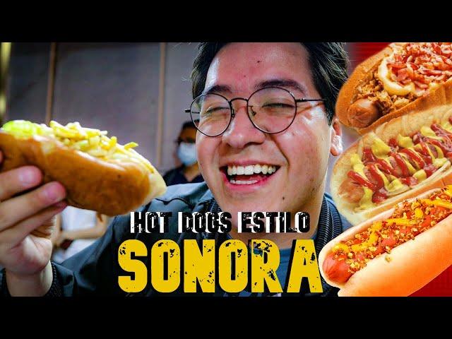 Hot Dogs grandes, GORDOS y directos de OBREGON SONORA en CDMX