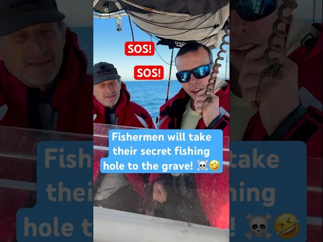 Fisherman will Die before giving up their Secret Spot! ️ #shorts #lol #fishing