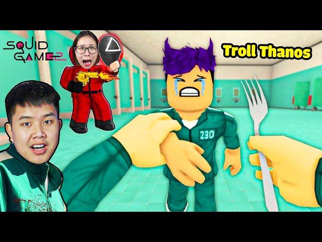 bqThanh và Ốc Troll Thanos Trong Squid Game Tìm Mọi Cách Không Cho Thắng