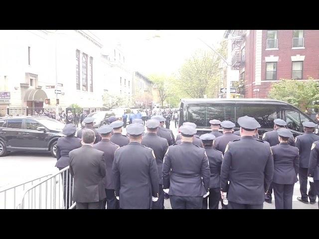 NYPD Detective Troy Patterson's Funeral Procession