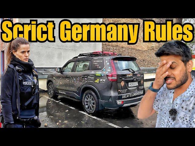 Germany Police Ka Khatra Scorpio-N Ke Wrap Ki Wajah Se  |Delhi To London By Road| #EP-71