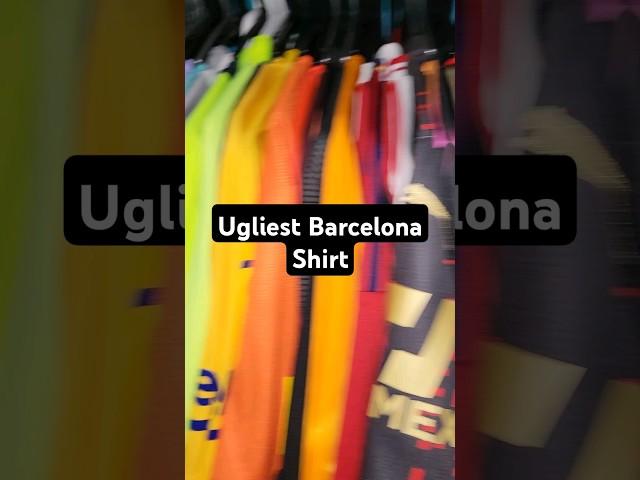 Ugliest Barça shirt! FC Barcelona 2019/2020 home jersey #football #soccer #futbol