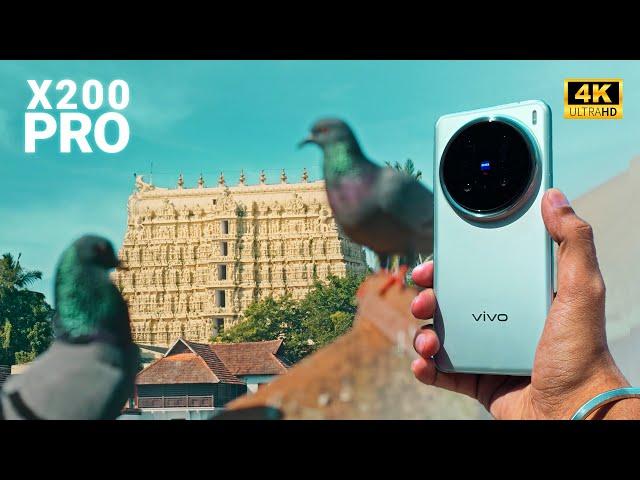 Vivo X200 Pro Cinematic Camera Test | 10-bit Log & 120fps | Trivandrum