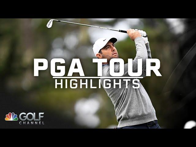 PGA Tour Highlights: AT&T Pebble Beach Pro-Am, Round 1 | Golf Channel