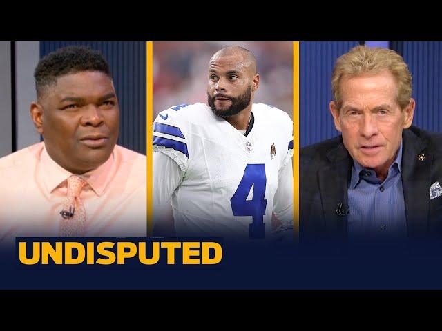 UNDISPUTED | "I feel like Dak Prescott will not be a Dallas Cowboy after this season" - Skip Bayless