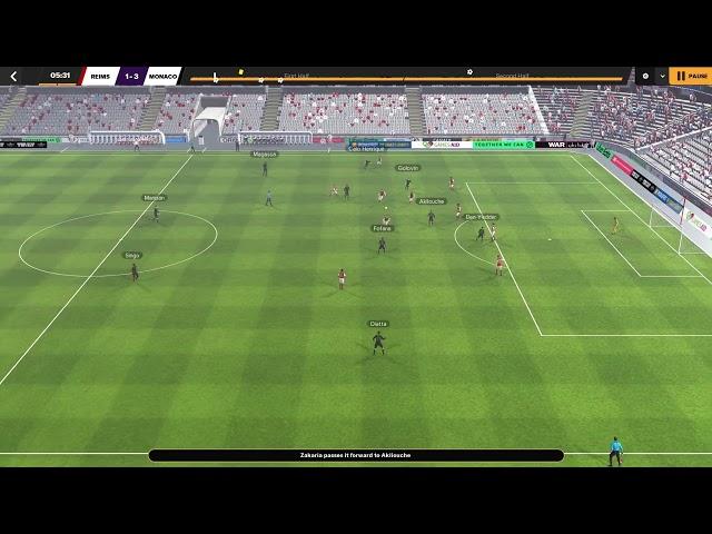 Adi Hütter Tactic with Monaco in FM24 Part 1: 3-4-2-1 In Transition Highlights