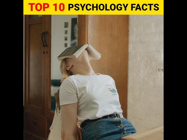 Top 10 Psychology facts | in hindi #facts #shorts #amazingfacts