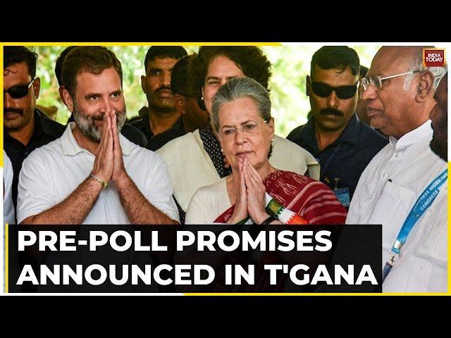 Free Bus Travel, LPG Cylinder Subsidy & More: 6 Guarantees By Congress In Telangana