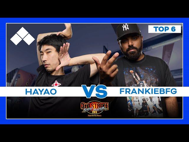 Evo 2024: Street Fighter III: 3rd Strike Losers Quarterfinals | Hayao vs FrankieBFG