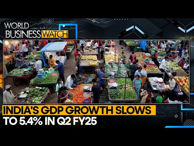 India GDP Growth Slumped To Seven-Quarter Low | India Economy News | World Business Watch | WION