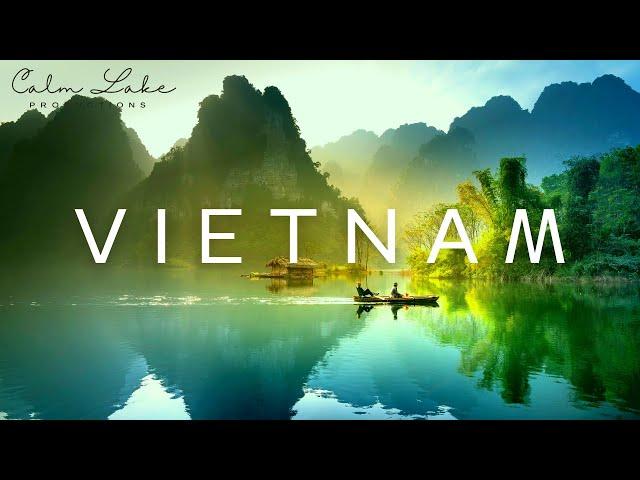 Vietnam Beautiful Scenery - Calm Peaceful Music with Stunning Drone Views