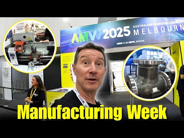 EEVblog 1685 - Australian Manufacturing Week 2025: Walkaround