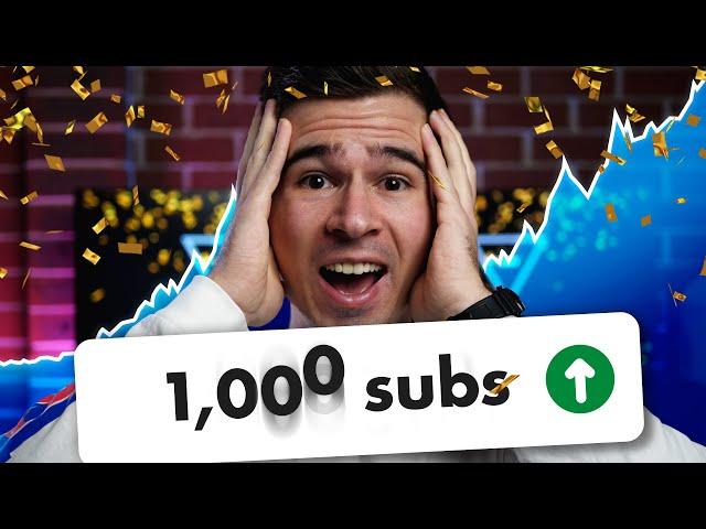 0 to 1,000 Subscribers on YouTube: How I grew exponentially