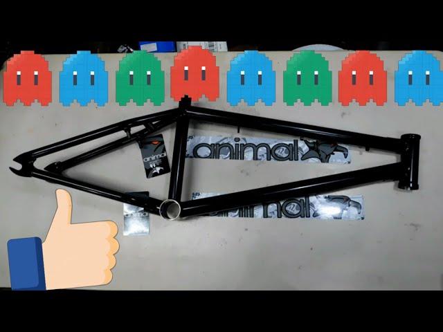 Unboxing the all new 2023 Animal "Red Eye" BMX Frame!