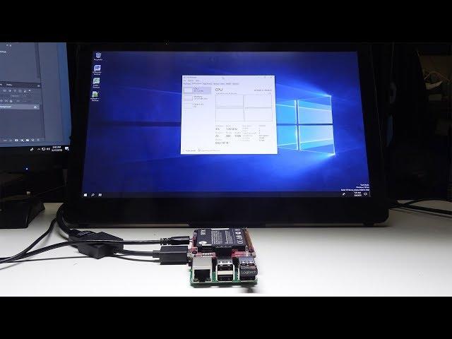 Windows 10 on ARM (WoA) on raspberry pi 3b