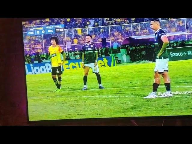 Penal de Orense y gol de Parrales