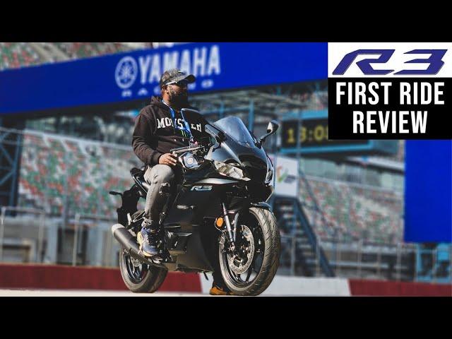 2024 Yamaha R3 India First Ride Review | Exhaust Sound | Unscripted