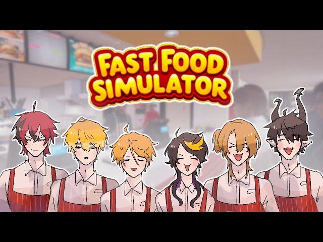 Shu POV | Fast Food Simulator! w/ Luca Ren Doppio Sonny Wilson