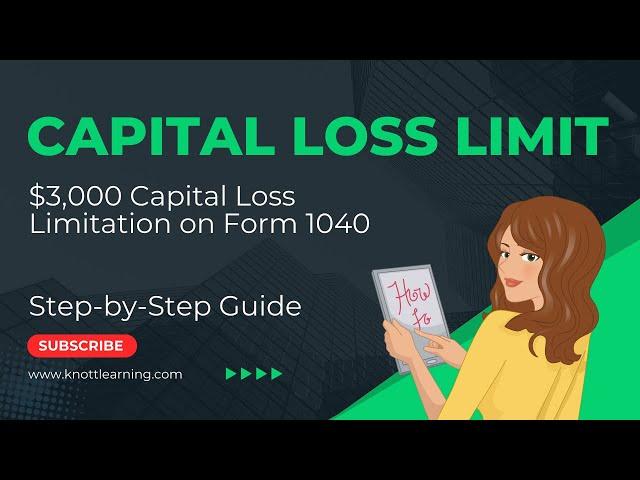 Capital Loss Tax Deduction up to $3,000