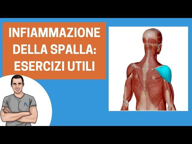 Infiammazione tendini della spalla: due esercizi utili