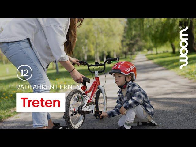 Radfahren lernen 12 von 16 | Das Treten lernen