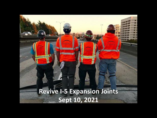 Highway Expansion Joints - Washington Interstate 5 - Sept 10, 2021