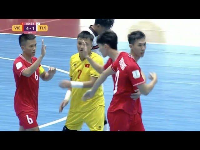 Hightlight Futsal Việt Nam vs Timor Leste| AFF Futsal Championship Thailand 2024