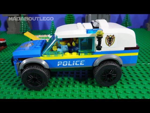 LEGO City Mobile Police Dog Training 60369.