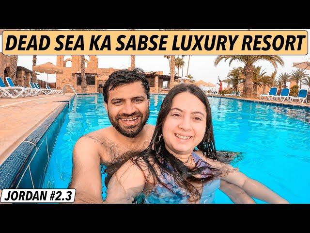 WE STAYED at MOST LUXURIOUS HOTEL on DEAD SEA