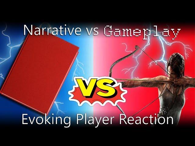 Narrative vs Gameplay—Evoking Player Reaction